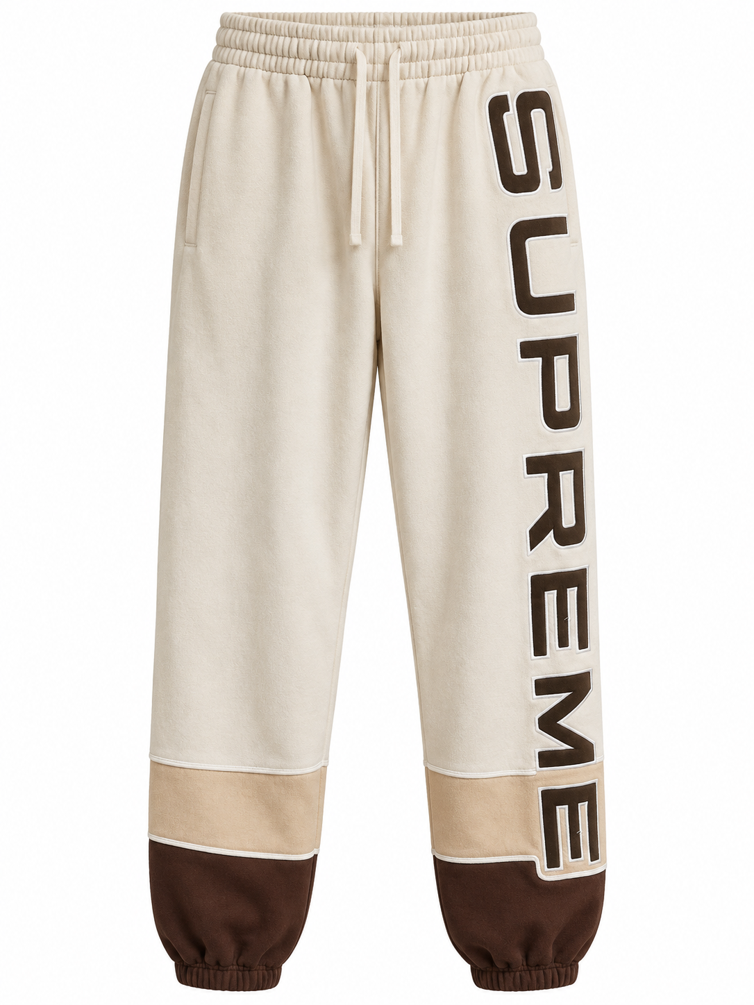 Supreme Paneled Sweatpant "Natural"