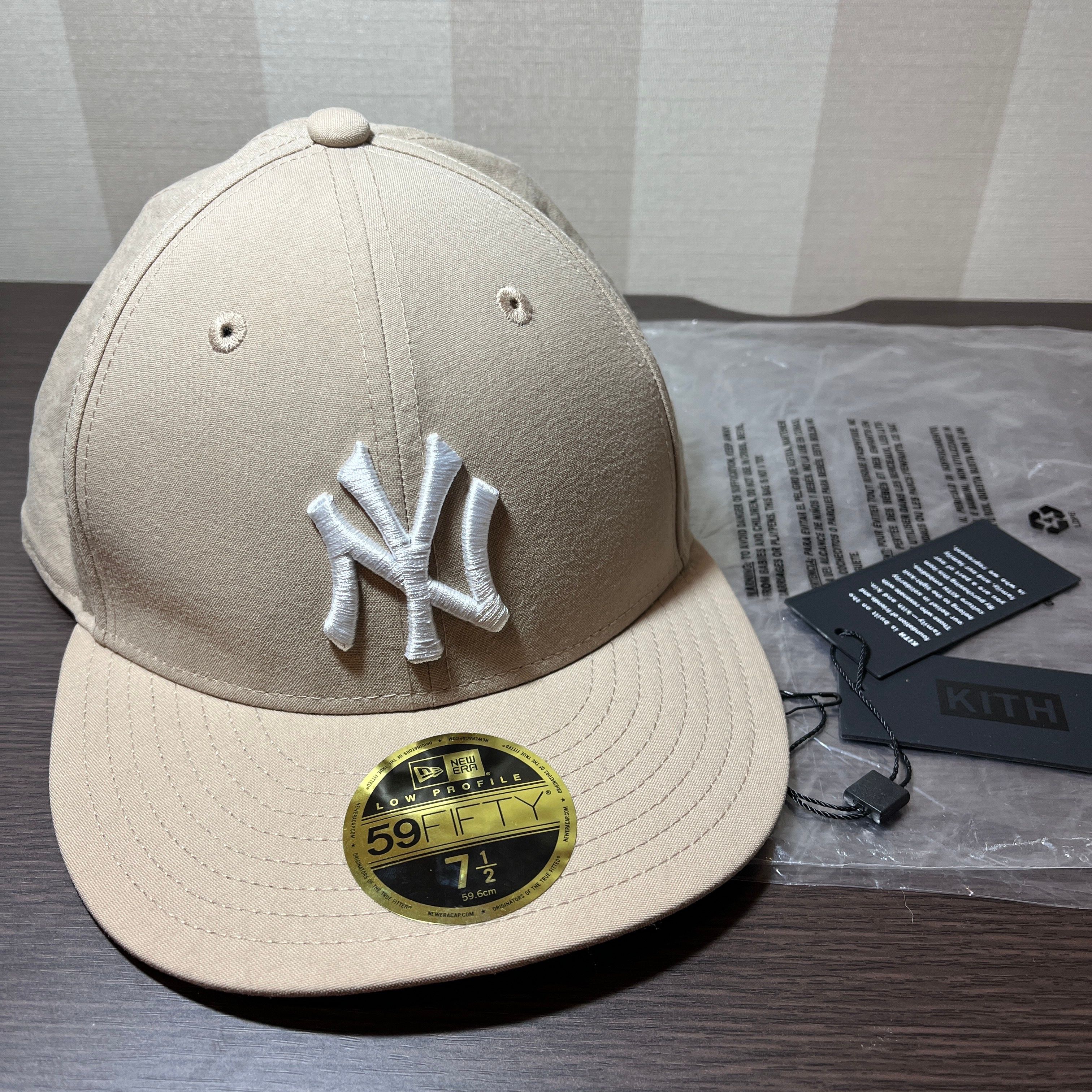 Kith x New Era Nylon 59FIFTY Cap "Light Tan"