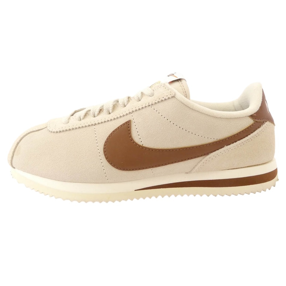 NIKE ナイキ スニーカー IB1857-100 WMNS CORTEZ ウィメンズ コルテッツ スエード スニーカー ブラウン系 ライトベージュ系 25cm【中古】