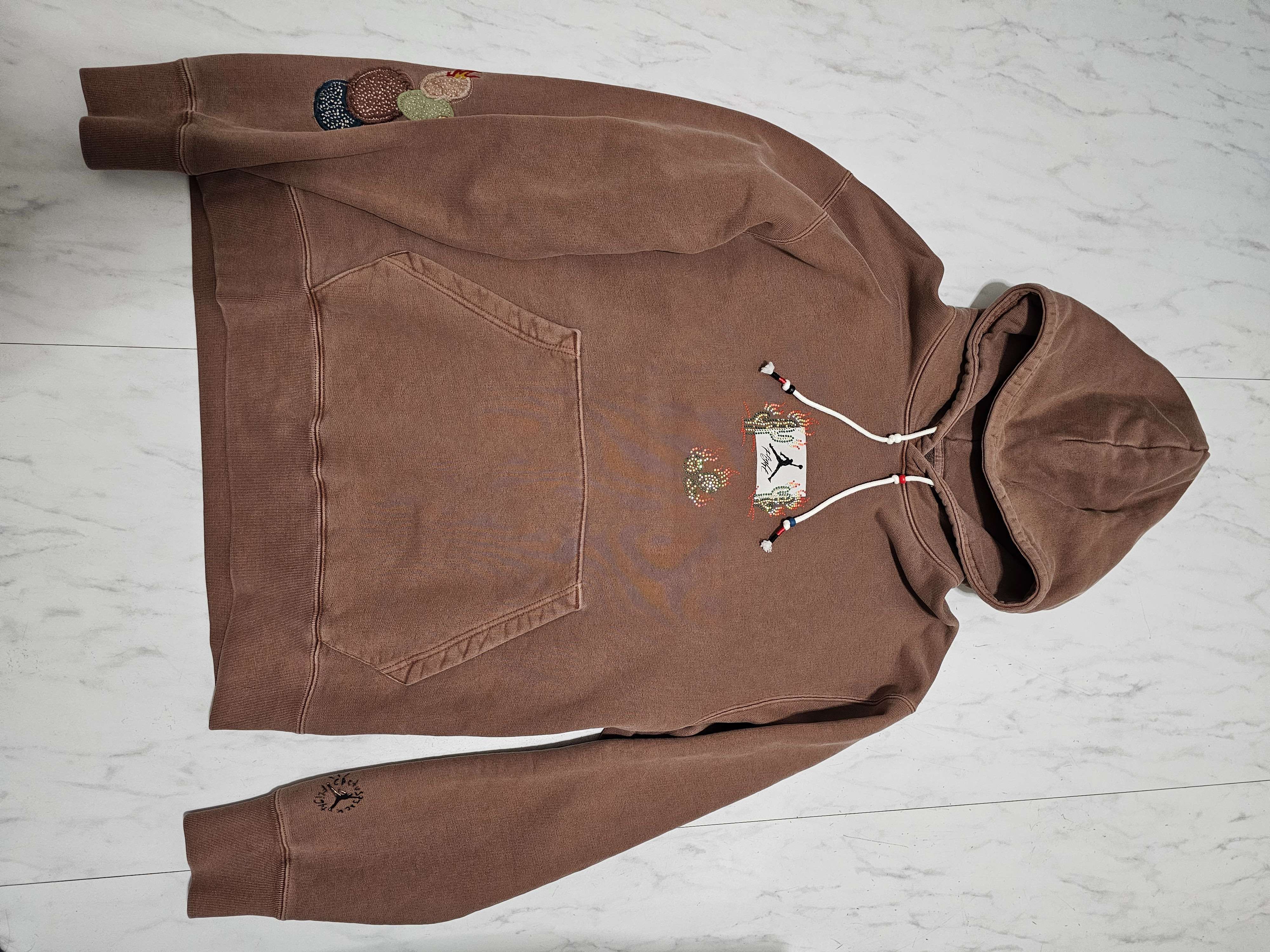 Travis Scott x Air Jordan Brand M J TS Hoodie "Archaeo Brown"