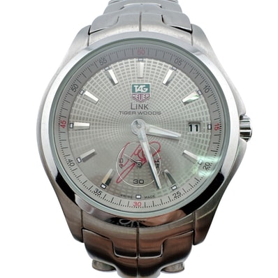 タグホイヤー TAG HEUER 腕時計 Link リンク タイガーウッズ リミテッドエディション 5500本限定 WJF2113.BA0570 シルバー