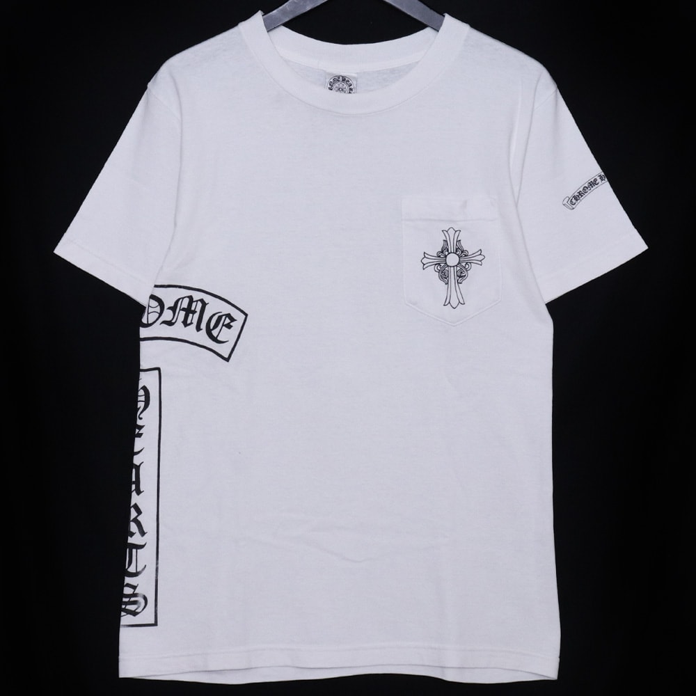 CHROME HEARTS オールド CHクロス Tバー Tシャツ