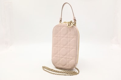 ディオール レディディール Call'in Dior フォンホルダー ピンク