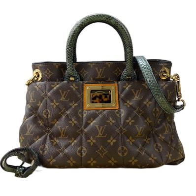 ヴィトン LV モノグラム・エキゾチック エトワール MM ハンドバッグ【中古】