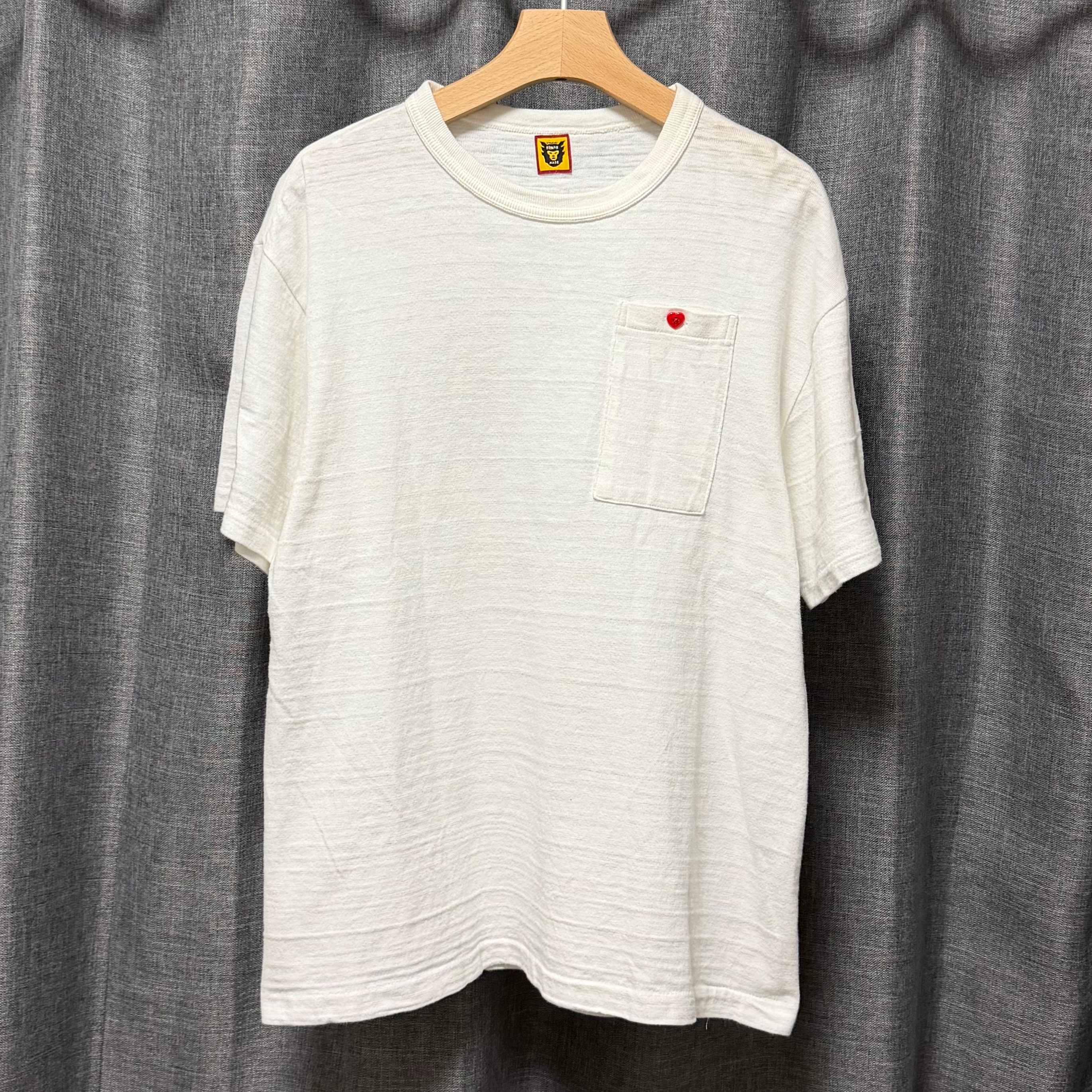 HUMAN MADE LONG POCKET T-SHIRT "White"