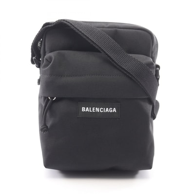バレンシアガ BALENCIAGA EXPLORER エクスプローラー ショルダーバッグ バッグ ナイロン メンズ ブラック系 8455932AB9Q1000 【新品】
