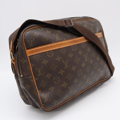 LOUIS VUITTON ルイ・ヴィトン モノグラム ナイルGM M45242 ショルダーバッグ ブラウン ベージュ コーティングキャンバス レザー レディース