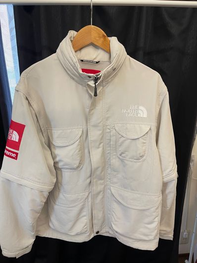 Supreme x The North Face Trekking Convertible Jacket "Moonlight Ivory"