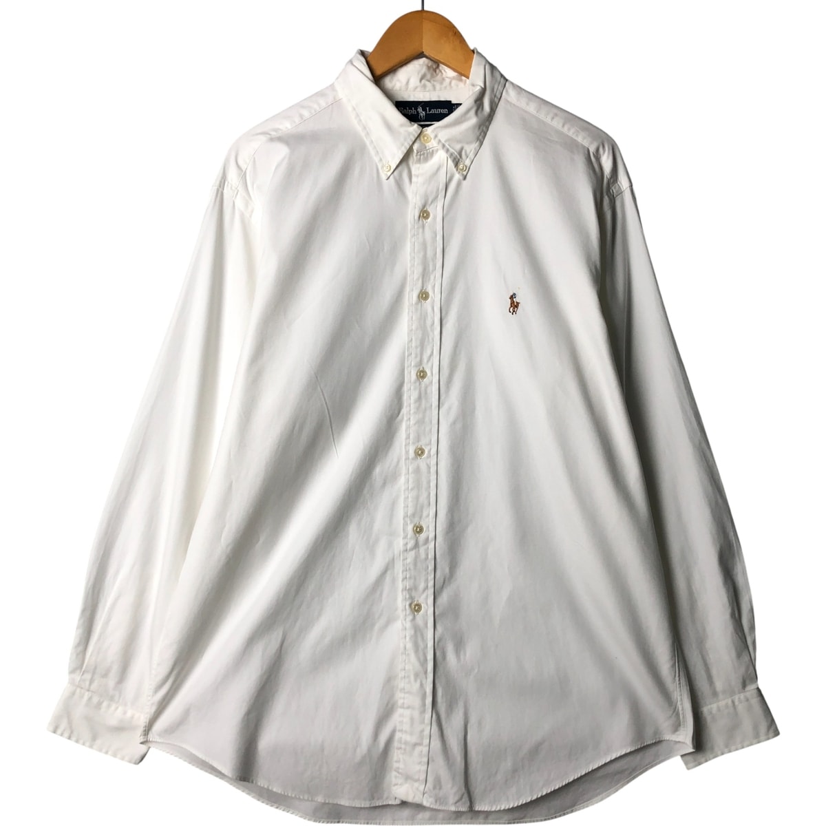 古着 ラルフローレン Ralph Lauren YARMOUTH 長袖 ボタンダウンシャツ メンズL相当/eaa584527