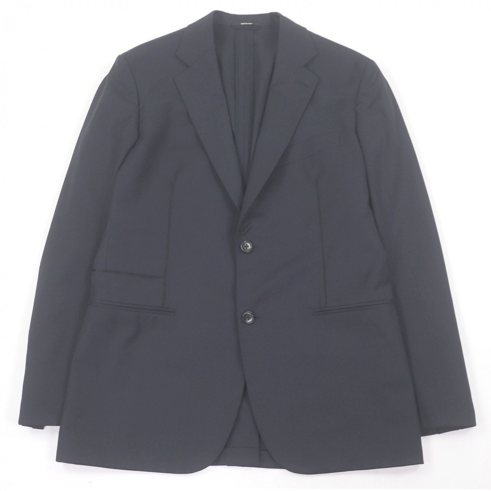極美品 エルメス テーラードジャケット ネイビー メンズ 50