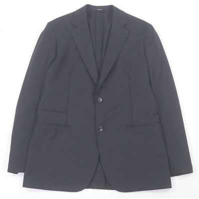 極美品 エルメス テーラードジャケット ネイビー メンズ 50