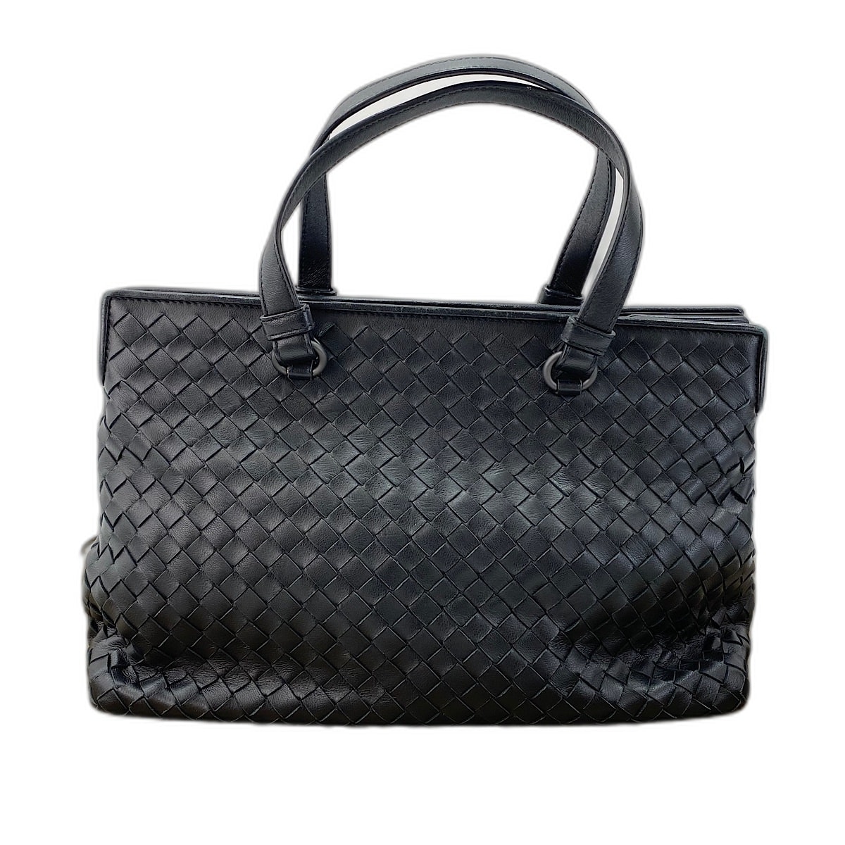 ボッテガヴェネタ BOTTEGAVENETA ハンドバッグ レザー【中古】