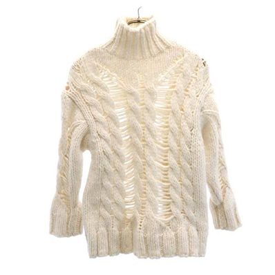 ZARA 長袖 ハイネック ハイゲージ セーター