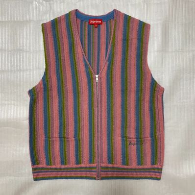 Supreme Stripe Sweater Vest "Purple"