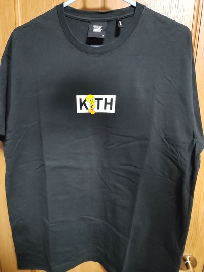 Kith Looney Tunes Tweety Classic Logo Tee "Black"