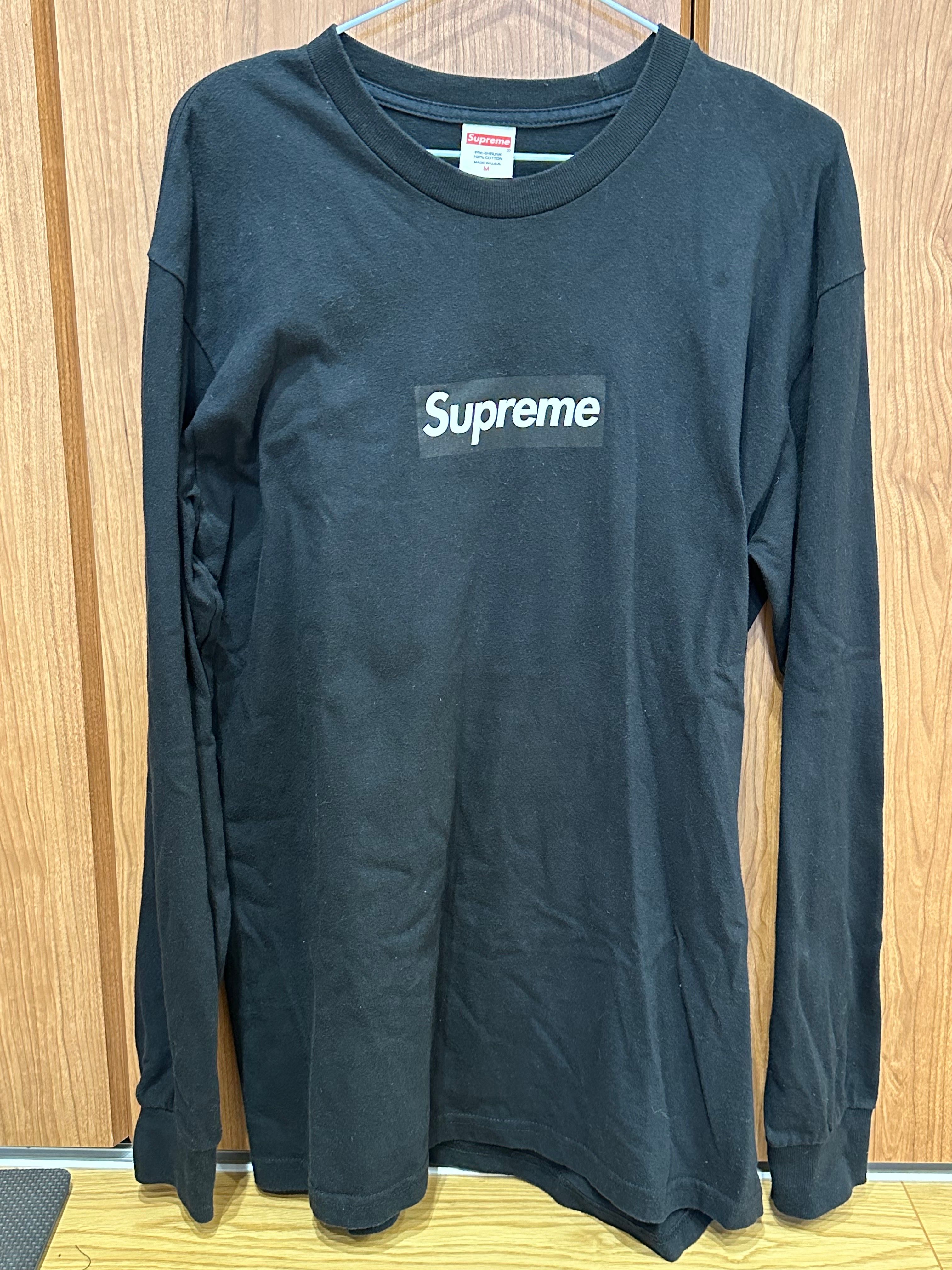 Supreme Box Logo L/S Tee "Black"