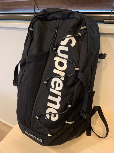 Supreme 2017SS Backpack "Black"