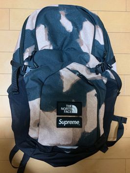 Supreme / The North Face Bleached Denim Print Pocono Backpack ...