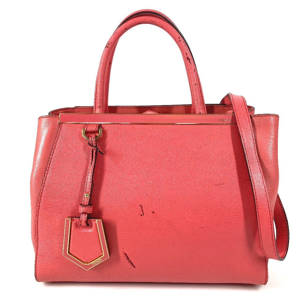 フェンディ FENDI プチ トゥージュール プチ ゥージュール 8BH253 2WAYバッグ カバン ショルダーバッグ 斜め掛け ハンドバッグ レザー ピンク