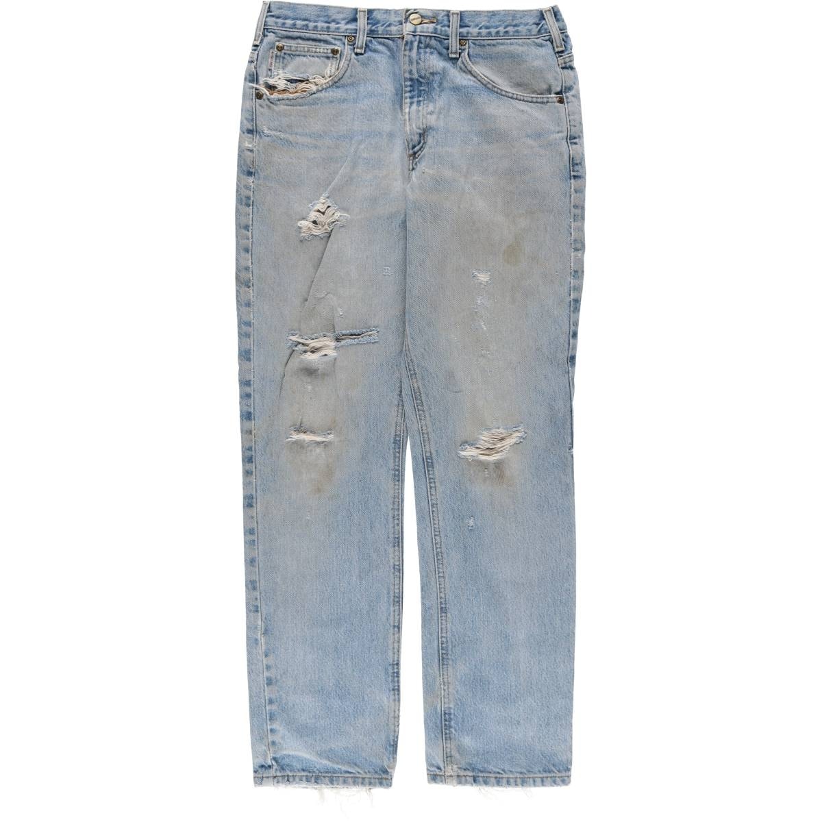 古着 カーハート Carhartt Traditional FIT テーパードデニムパンツ メンズw32相当/eaa595437