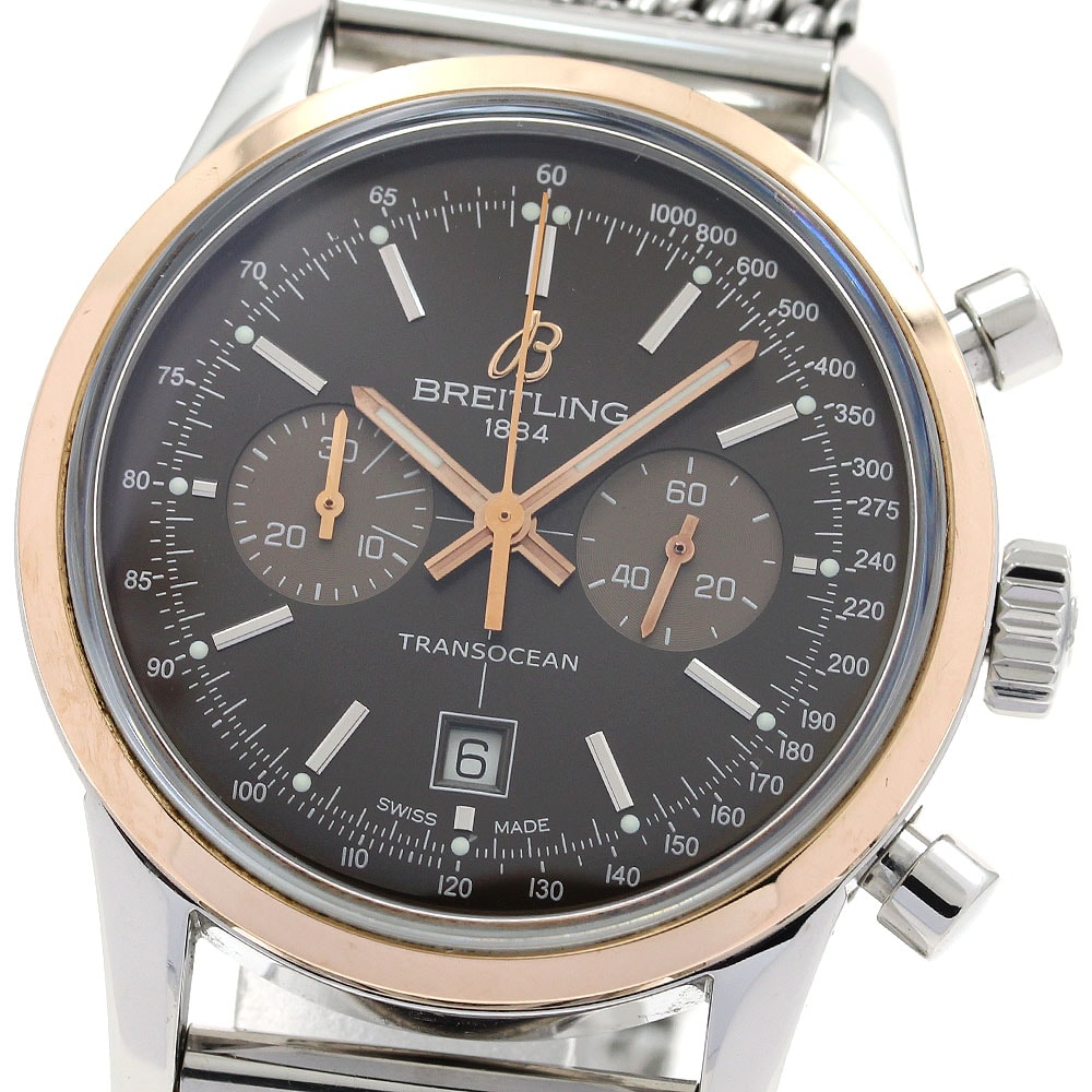 ☆良品 ブライトリング トランスオーシャン U41310 メンズ 【中古】