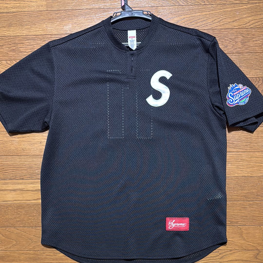 Supreme S Logo Baseball Henley 