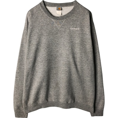 古着 カーハート Carhartt ワンポイントロゴスウェットシャツ トレーナー メンズXXL相当/eaa590133
