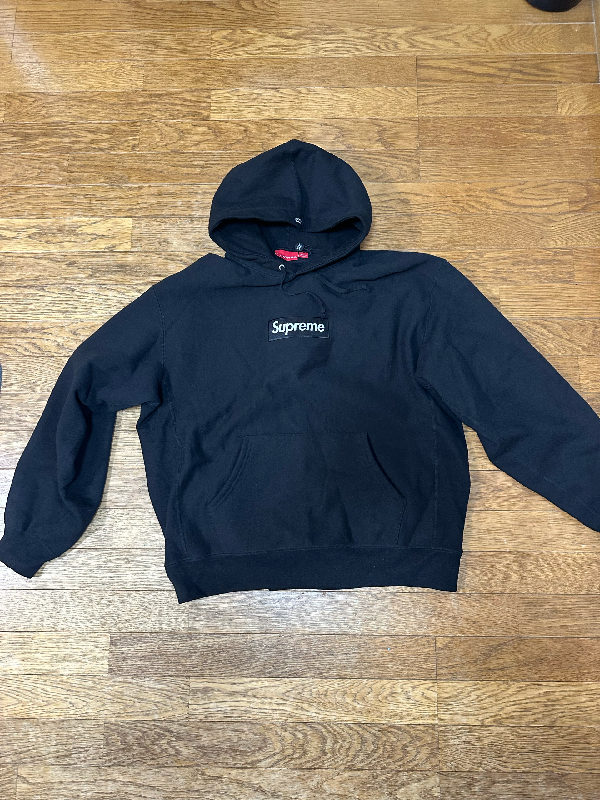 Supreme Box Logo Hooded Sweatshirt "Black" (23FW)