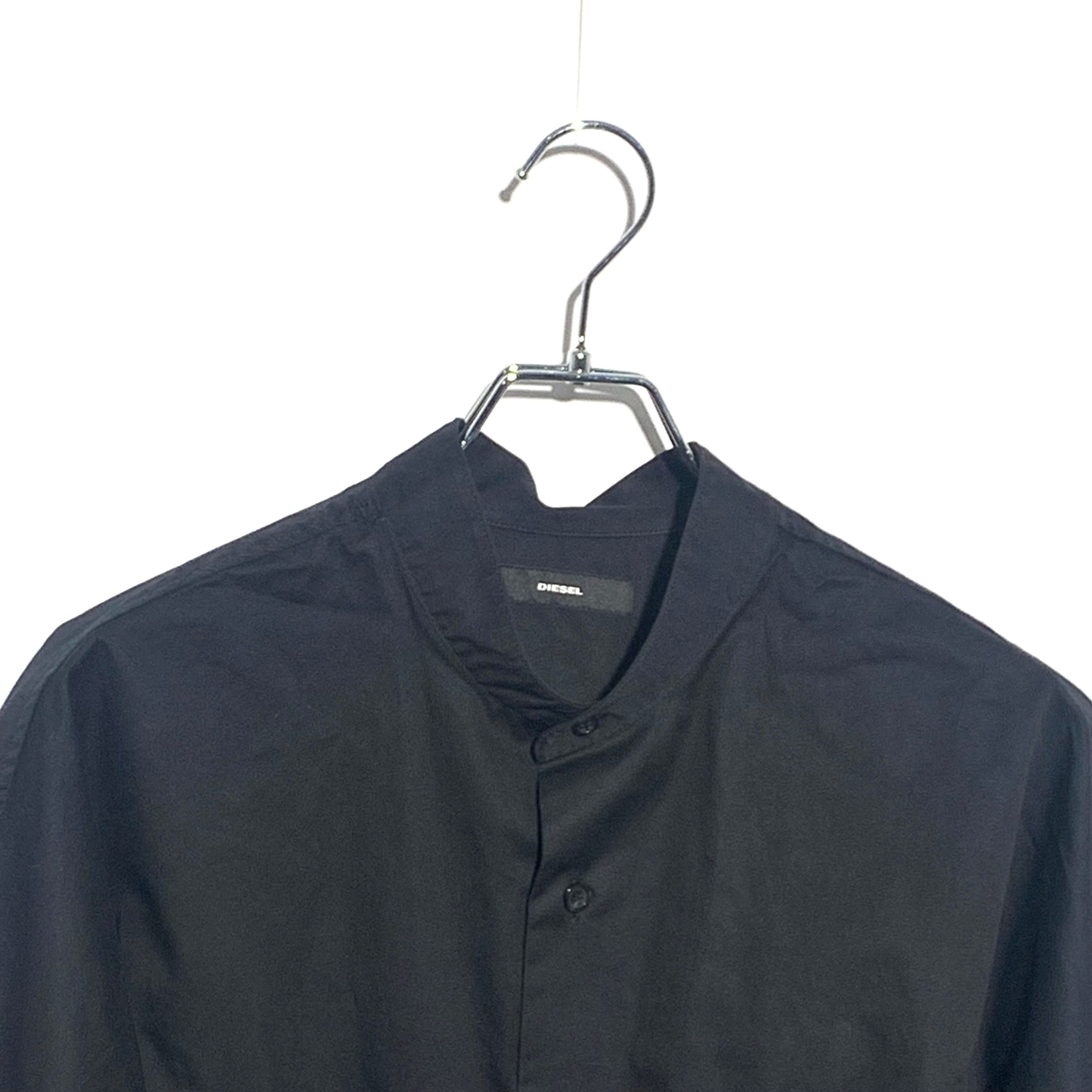 S-LOOMY スタンドカラーレギュラーフィットシャツ