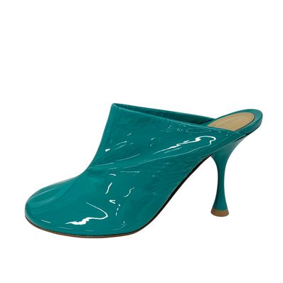 ボッテガヴェネタ BOTTEGAVENETA パンプス ミュール グリーン