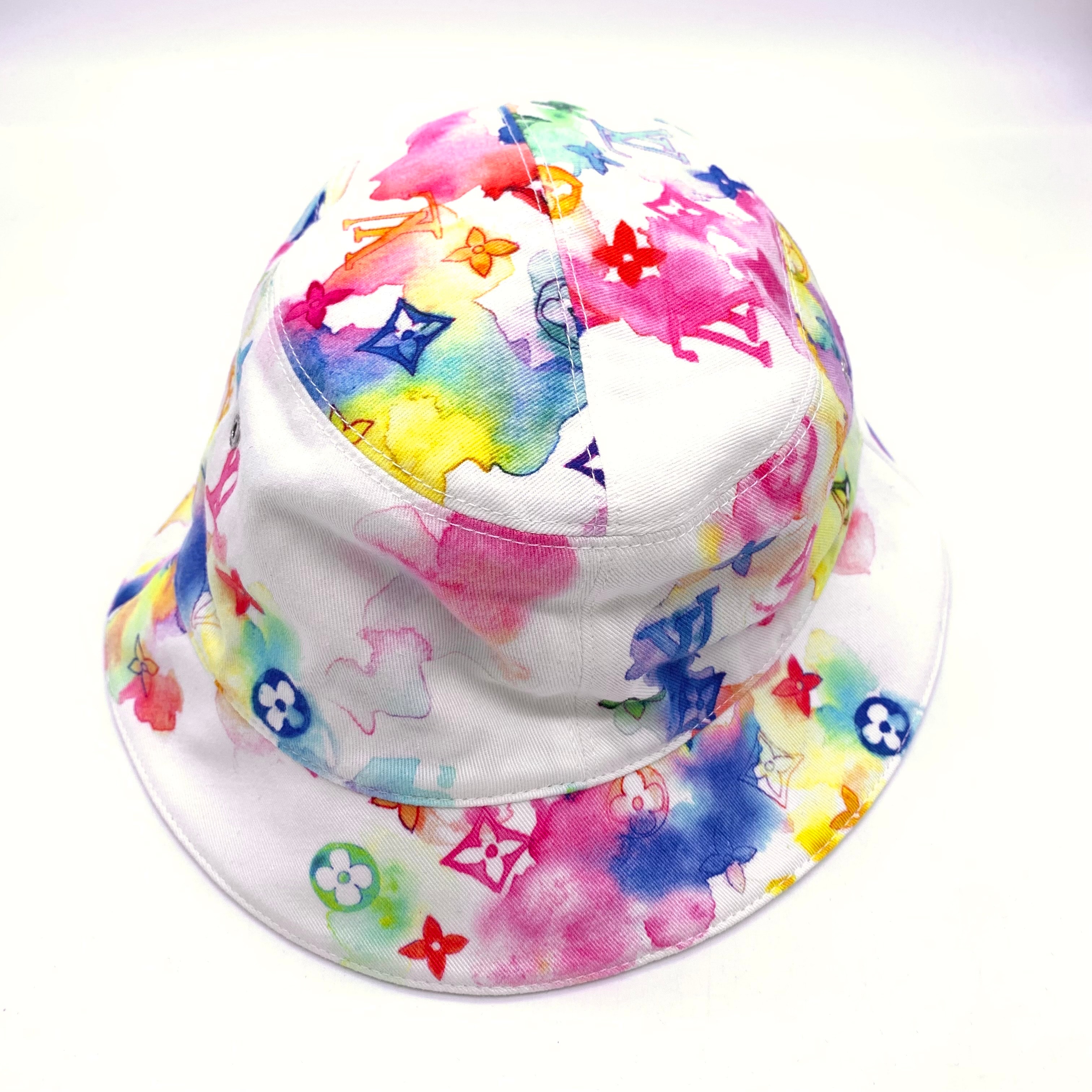 ルイ・ヴィトン ポネ モノグラムウォーターカラー ハット