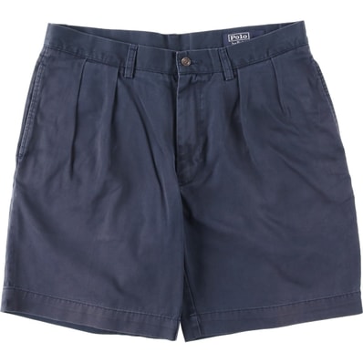古着 ラルフローレン Ralph Lauren POLO by Ralph Lauren ツータック チノショーツ ショートパンツ メンズw36相当/eaa653506