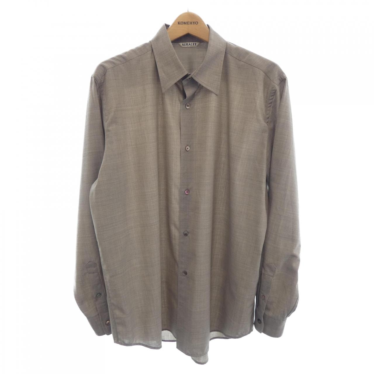 オーラリー AURALEE A25SS01WT シャツ