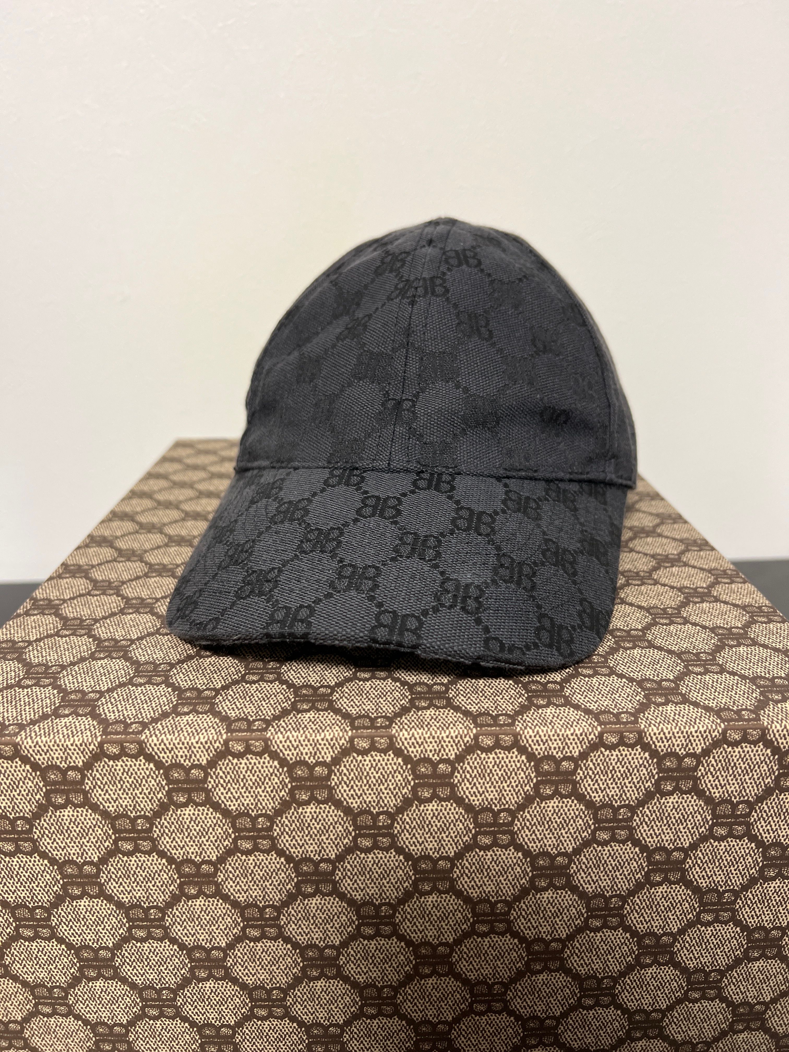 GUCCI x BALENCIAGA The Hacker Cap "Charcoal"
