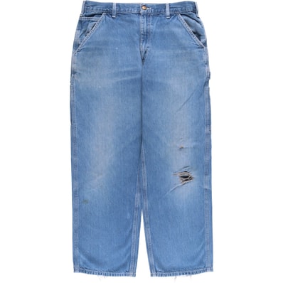 古着 カーハート Carhartt Original Dungaree Fit デニムペインターパンツ メンズw35相当/eaa562640