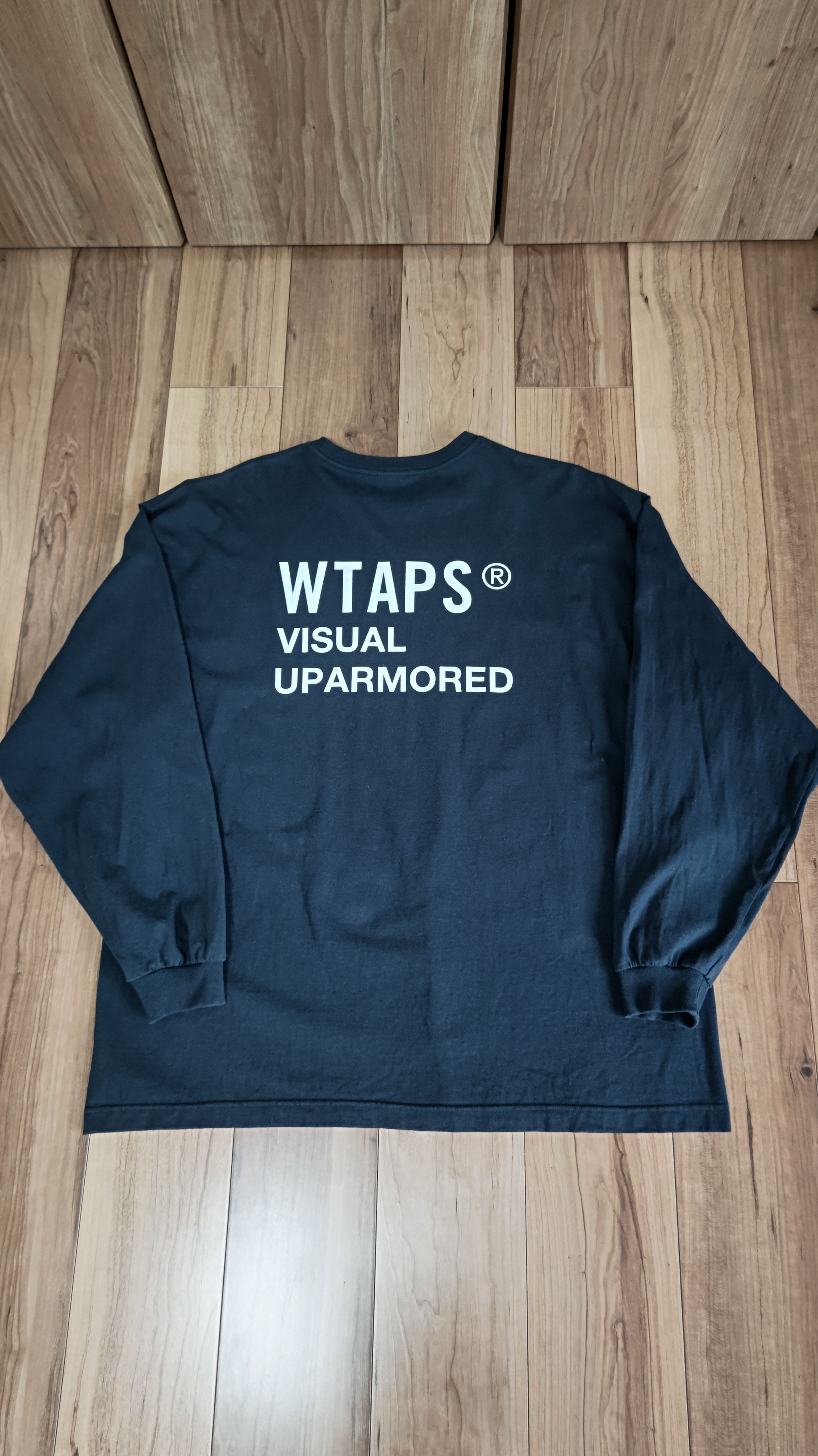 Wtaps Visual Uparmored / LS / Cotton "Navy"