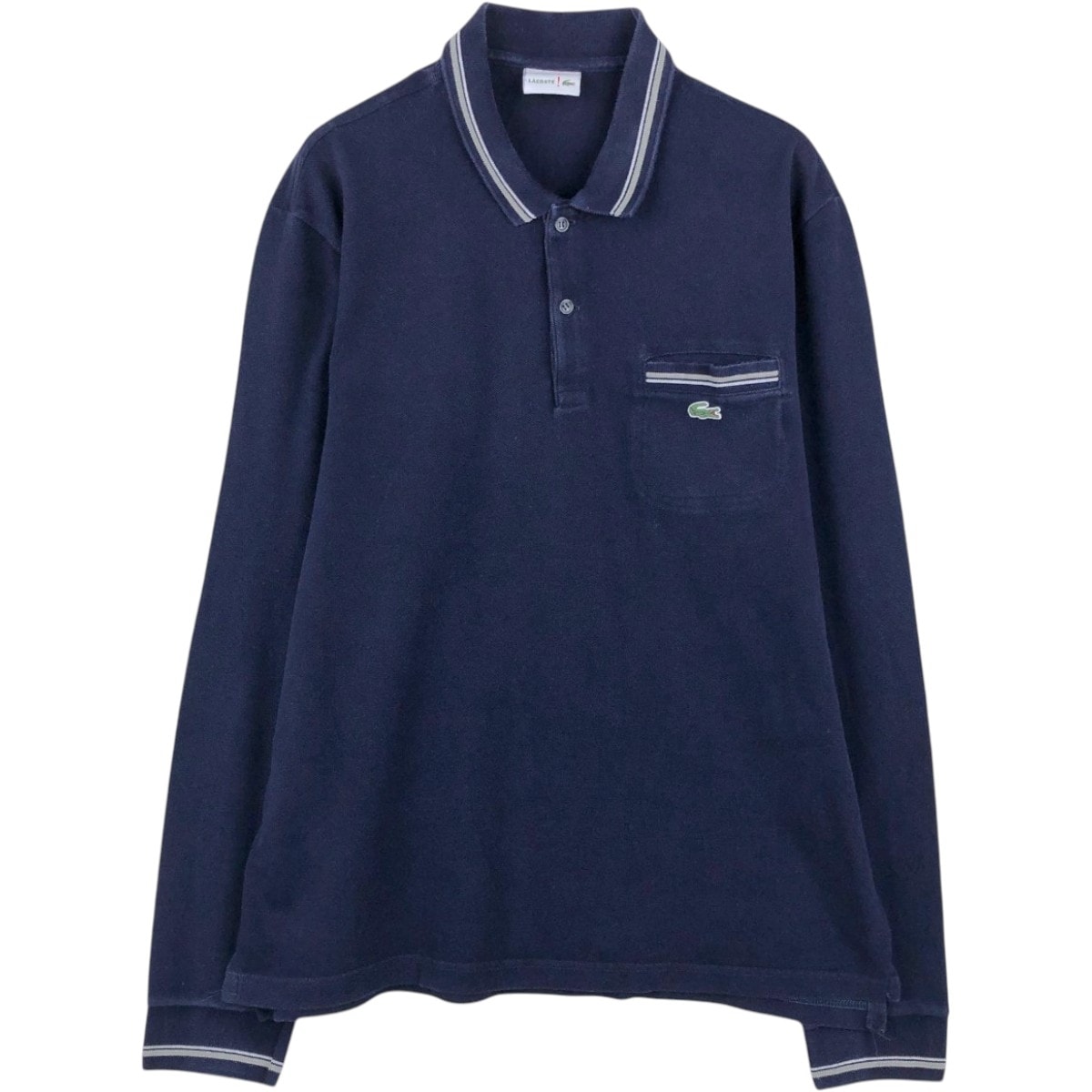 古着 ラコステ LACOSTE 長袖 ポロシャツ 6 メンズXL相当/eaa667122