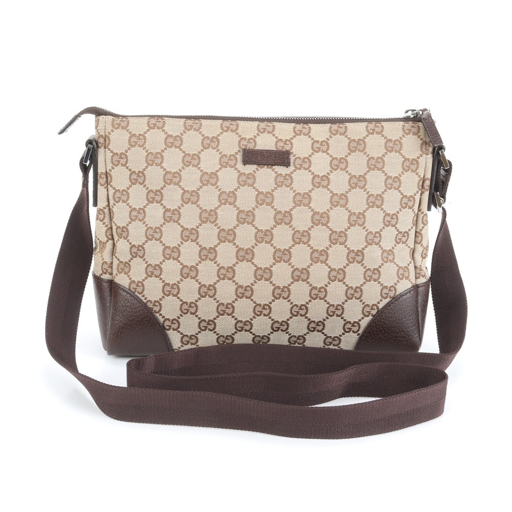 ■極美品 グッチ GGキャンバス 114273 ショルダーバッグ