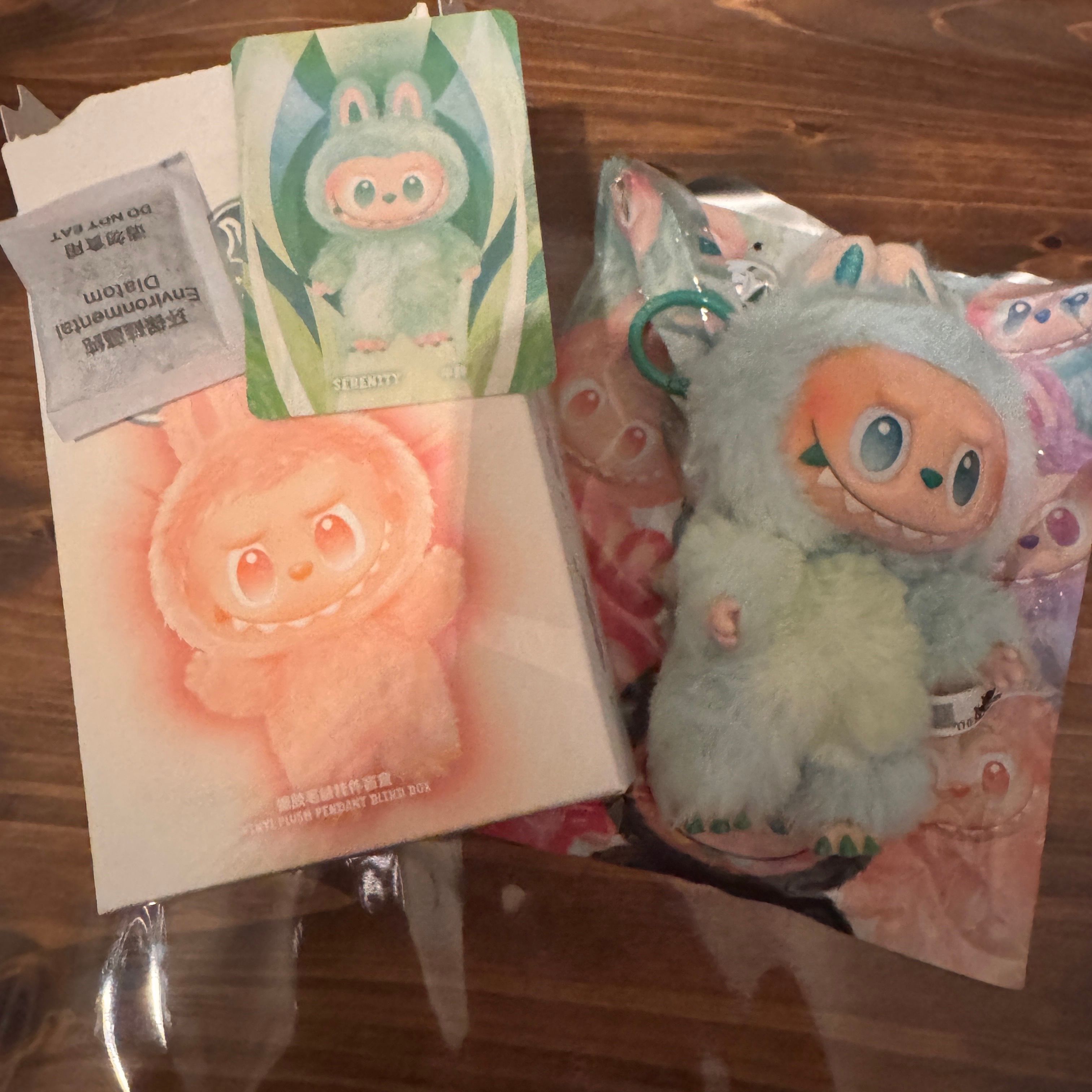 POP MART THE MONSTERS (LABUBU) Big into Energy Series Plush Pendant SERENITY