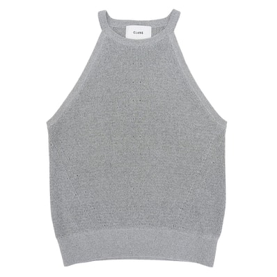 クラネ 美品 AMERICAN SLEEVE KNIT TOPS トップス レディース グレー 2 17106-2022 24AW 2