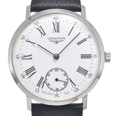 ロンジン LONGINES ヴィンテージ Cal.6922 ホワイト 手巻き メンズ 腕時計 N#147569