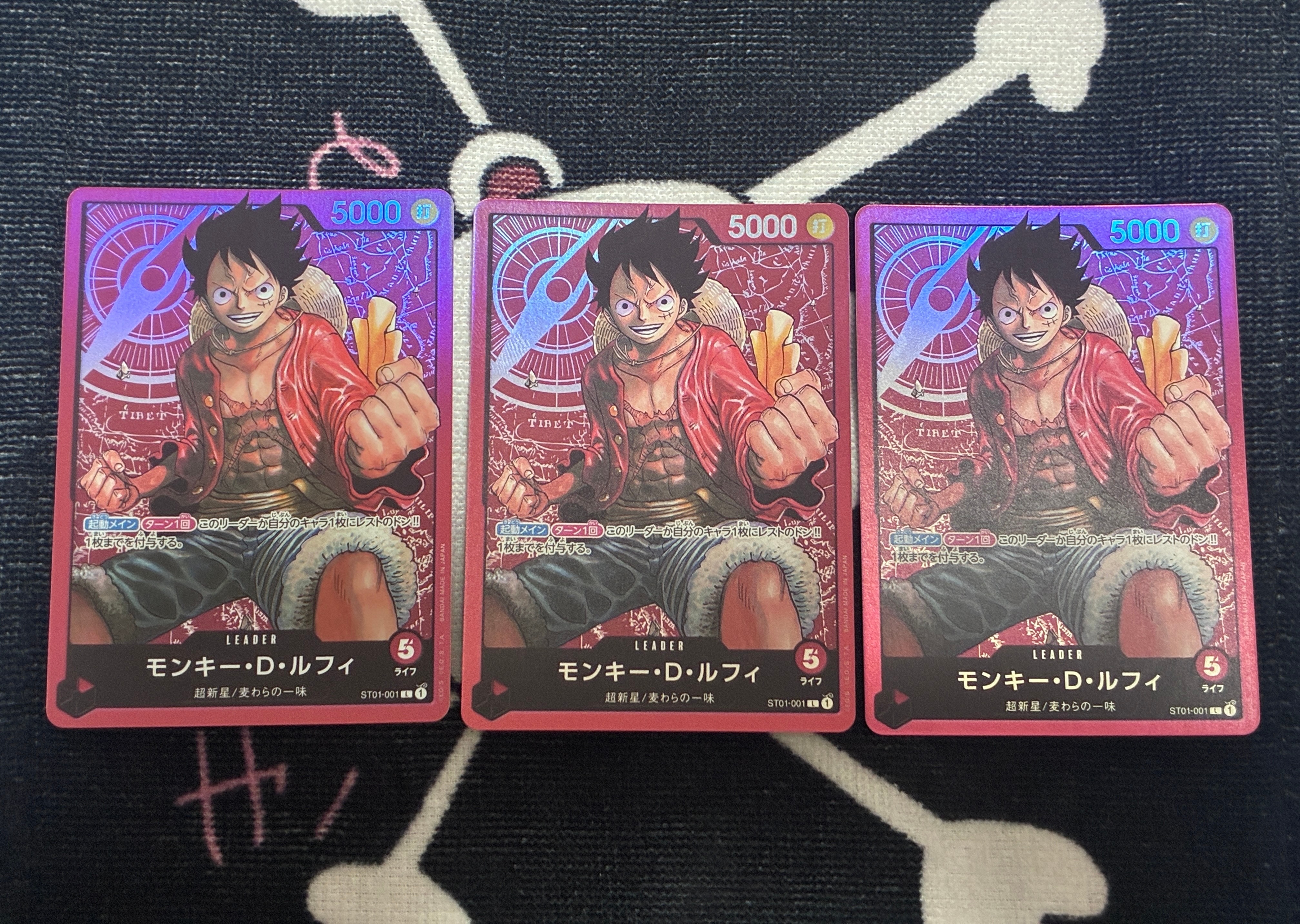 Monkey D Luffy L [ST01-001] (Start Deck Straw Hat Pirates)