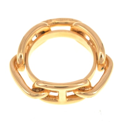 エルメス HERMES シェーヌ ダンクル スカーフリング レディース 良品 T#140377