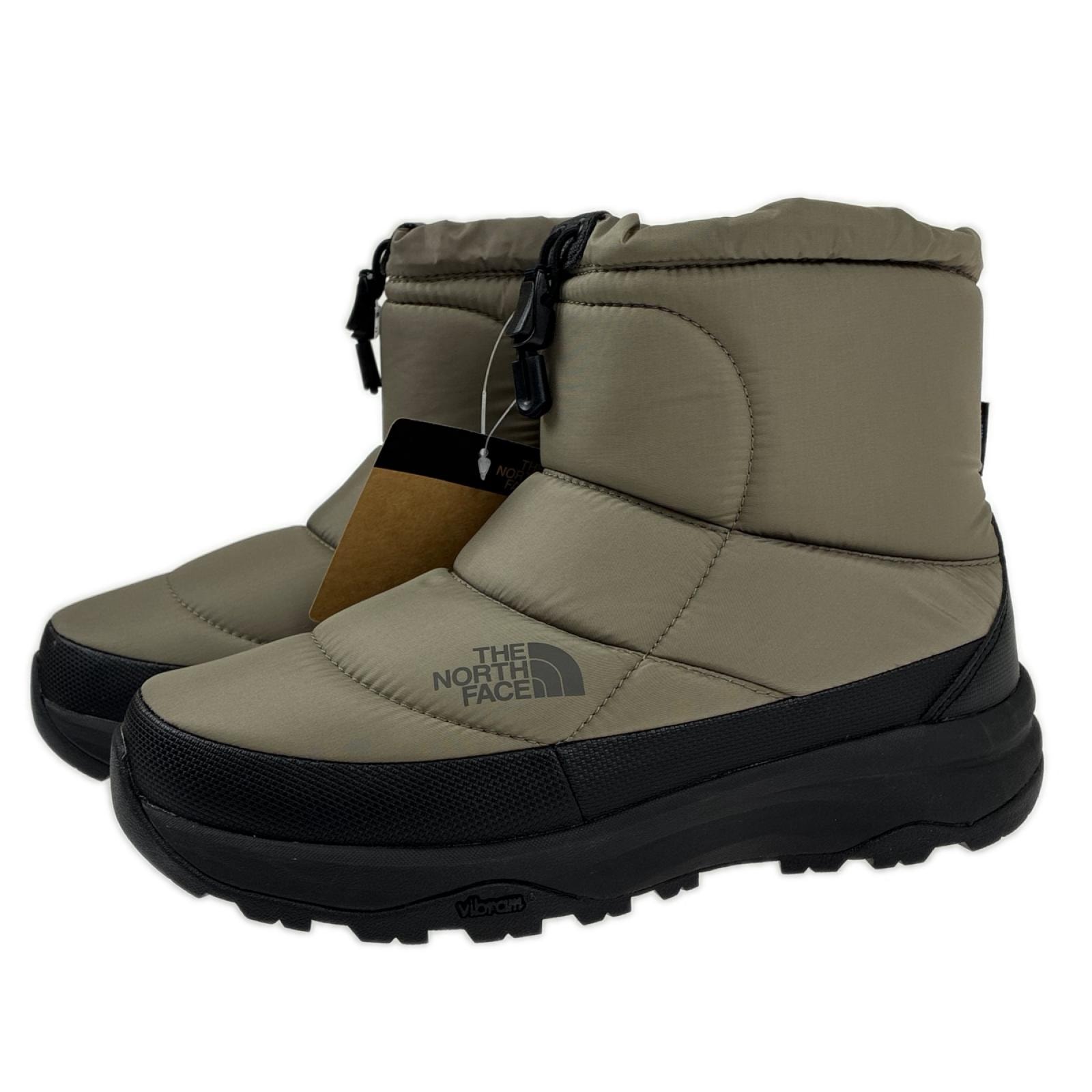 THE NORTH FACE ザノースフェイス ブーツ スノーブーツ ヌプシ ブーティ ウォータープルーフ VII ショート SIZE 24cm NF52273 オリーブ