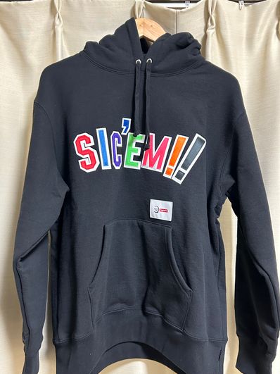 Supreme / WTAPS Sic'em! Hooded Sweatshirt "Black"