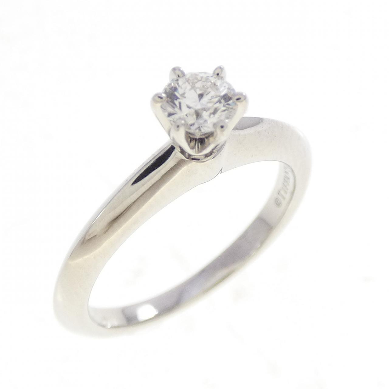ティファニー クラシックソリティア リング 0.18CT