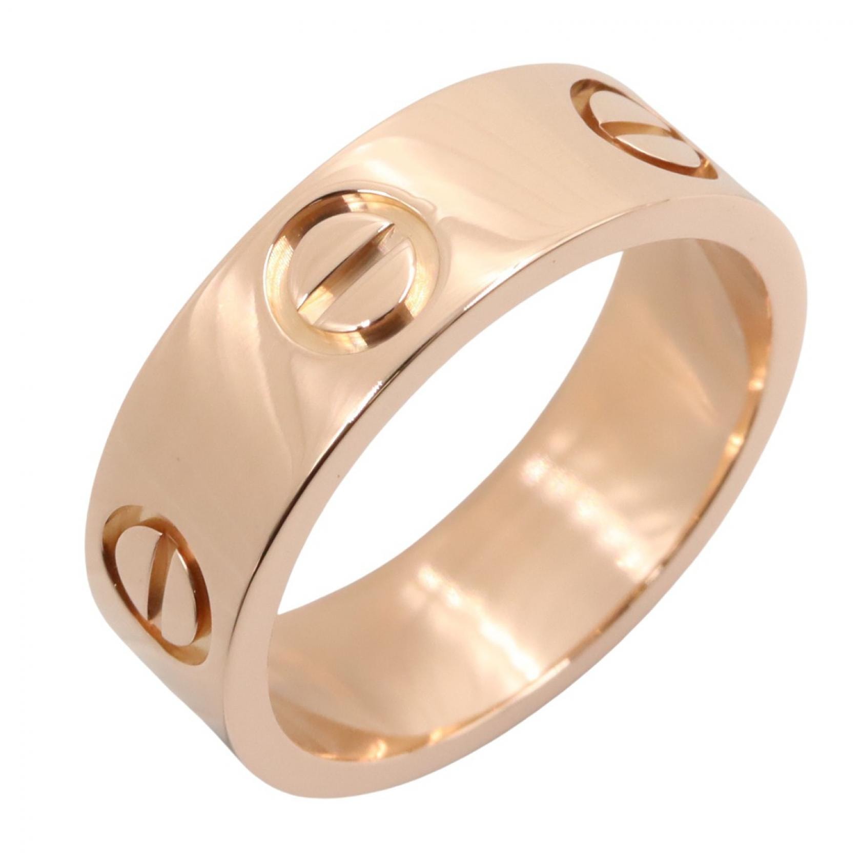 カルティエ CARTIER ラブリング リング・指輪 ジュエリー K18PG(ピンクゴールド) レディース ゴールド系 B4084800 【中古】