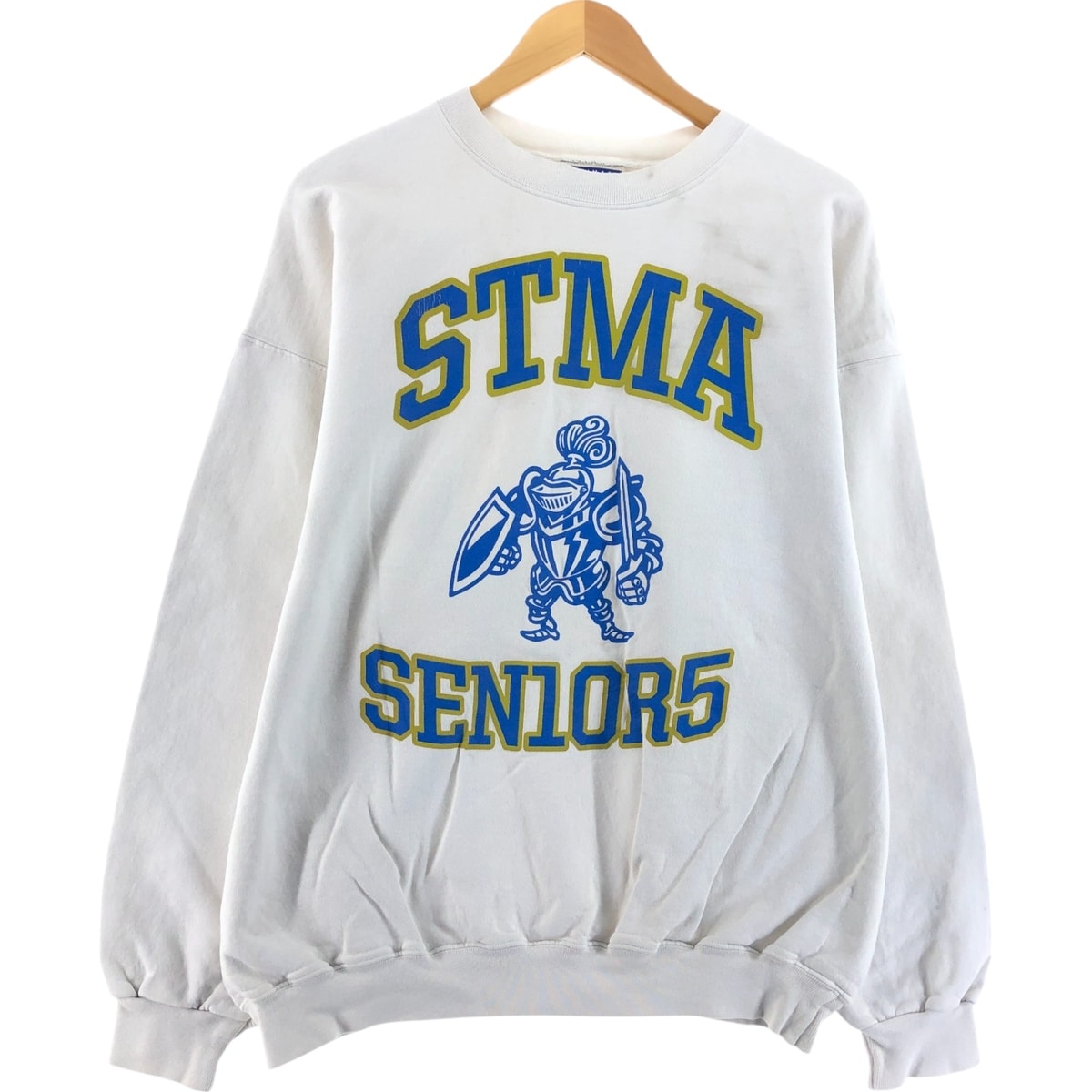 古着 90年代 ヘインズ Hanes カレッジスウェットシャツ トレーナー メンズXL相当 ヴィンテージ/eaa509418