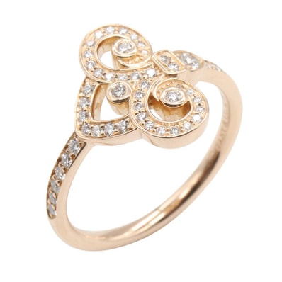 ティファニー TIFFANY&CO フルールドリス ダイヤ リング リング・指輪 ジュエリー K18PG(ピンクゴールド) ダイヤモンド レディース ゴールド系 / クリア系 【中古】