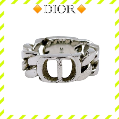 Dior CD ICON Chain Link Ring ”Silver”